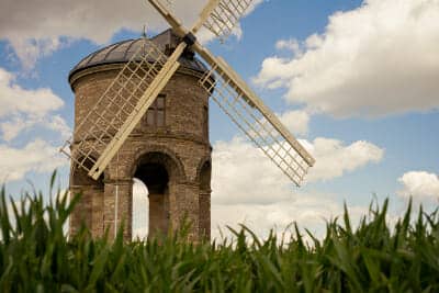 Photo of a windmill in Southam