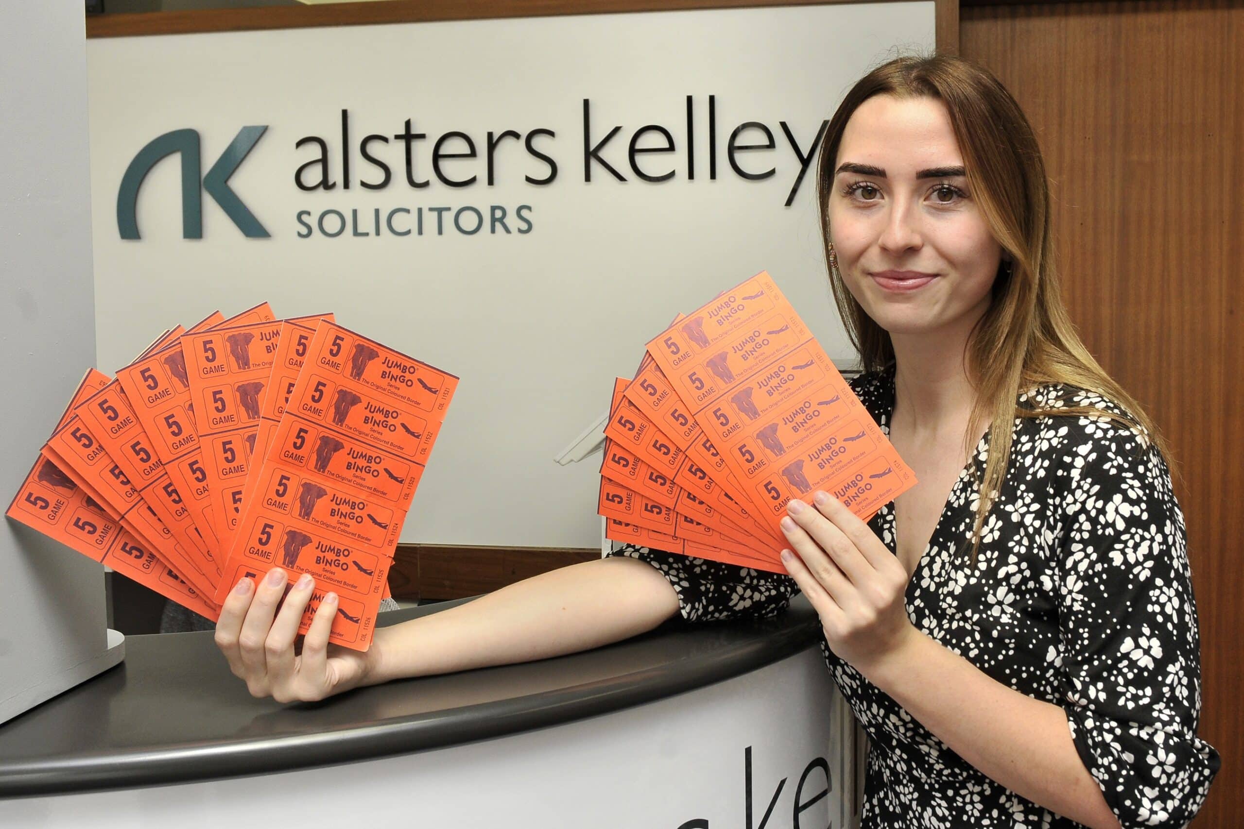 Alsters Kelley charity bingo night