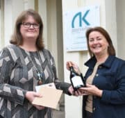 Helen Checketts, head of Property and Julie McGarrigle, Business Development Director