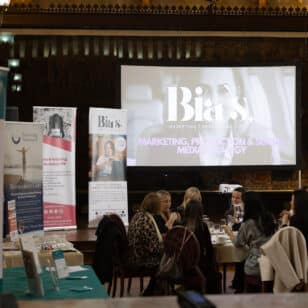 Ladies First Networking event with presentation on marketing and production