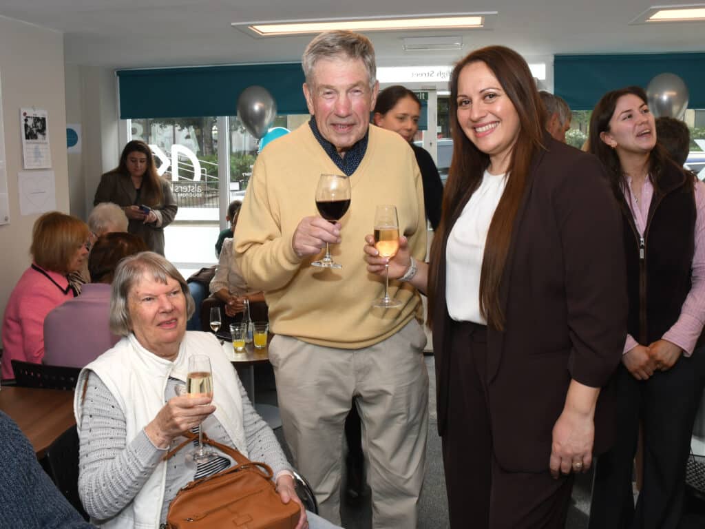 Southam - Corrine and guests