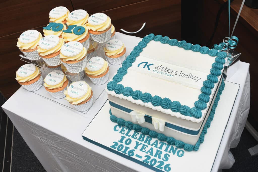 Southam close up of cake