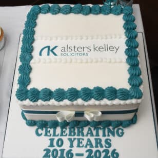 Southam close up of cake
