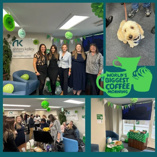 This morning we hosted our @macmillancancer Support Coffee morning in our Southam office.☕💚

It was a real success for a great charity, with lots of new faces, existing clients and even a furry friend! 🐶

Thank you to everyone who popped in and enjoyed some of our staff home baked goodies! 🧁

#MacmillanCancerSupport #CoffeeMorning #WorldsBiggestCoffeeMorning